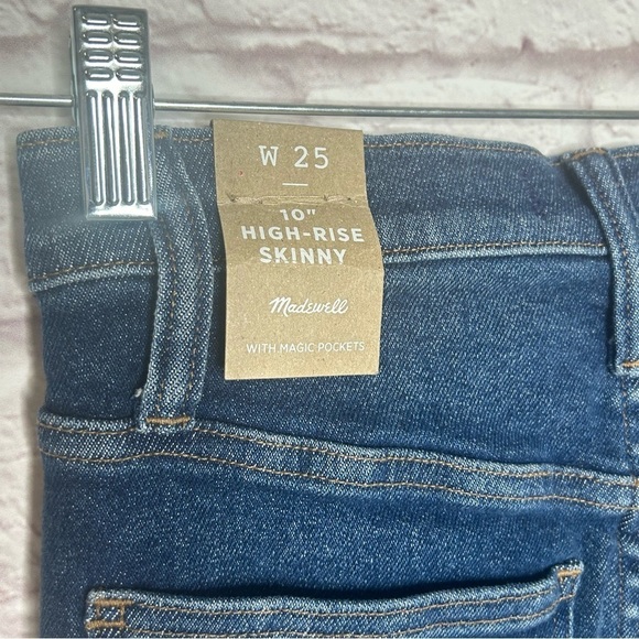 Madewell 10’ High Rise Skinny Jeans NWT - Picture 10 of 16